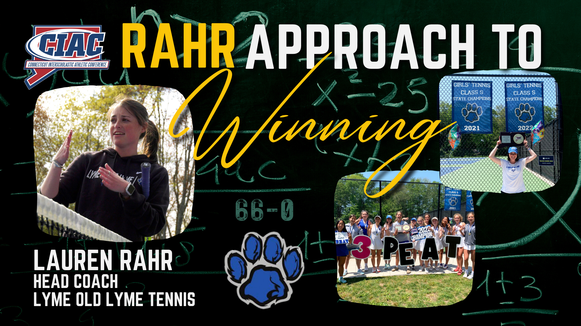 Rahr Approach to Winning - Lyme Old Lyme Girls Tennis