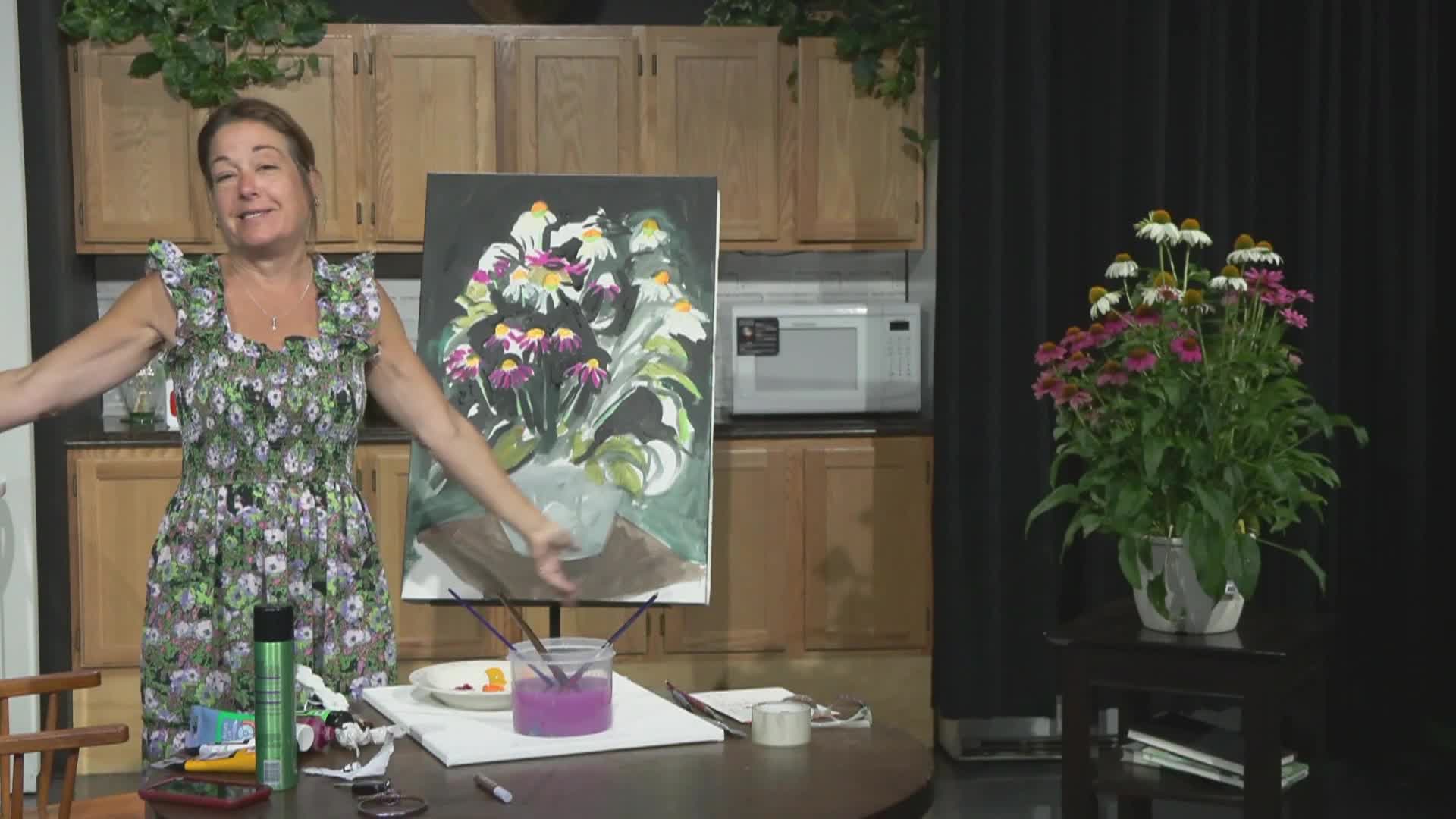 Thumbnail image for The Crack of Dawn - E143 - Floral Painting pt 2
