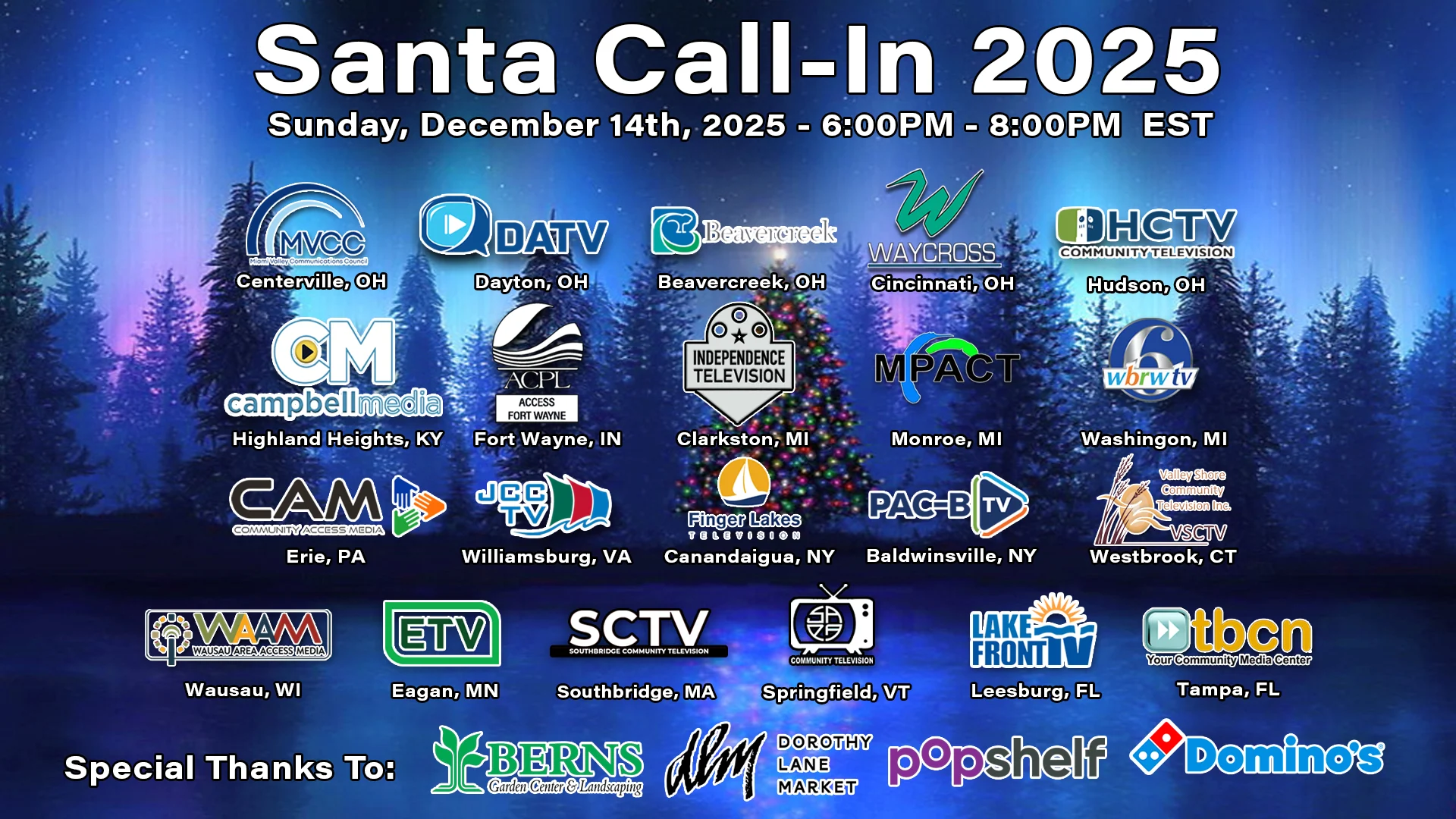 MVCC Santa Call-In 2025