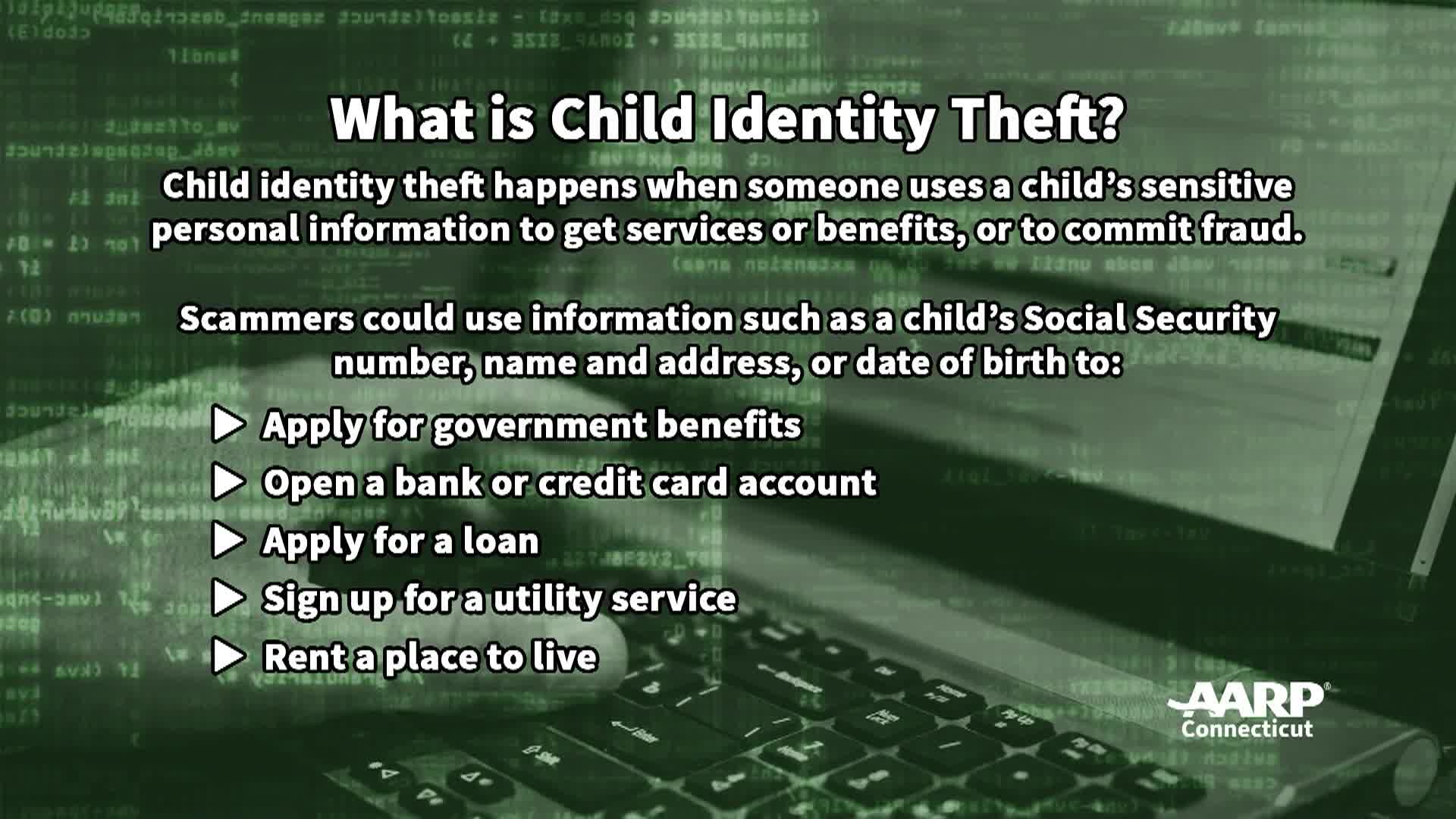 Thumbnail image for Fighting Fraud with AARP Connecticut Protecting Children from Scams